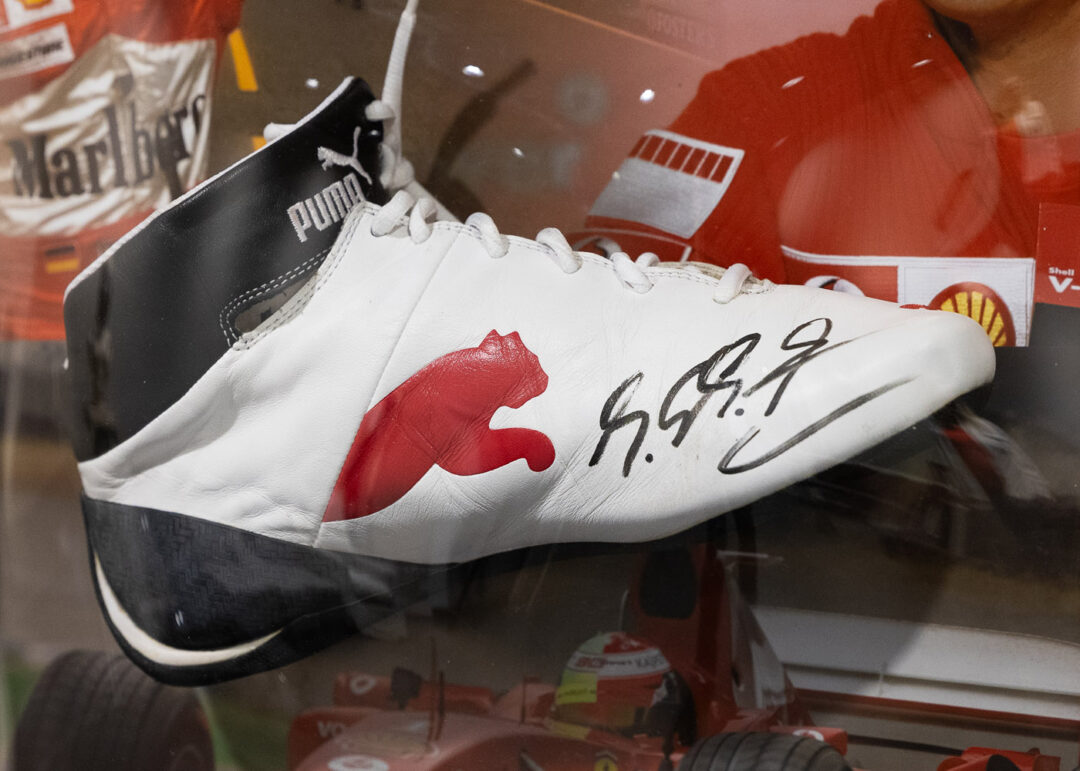 Raceschoenen Michael Schumacher