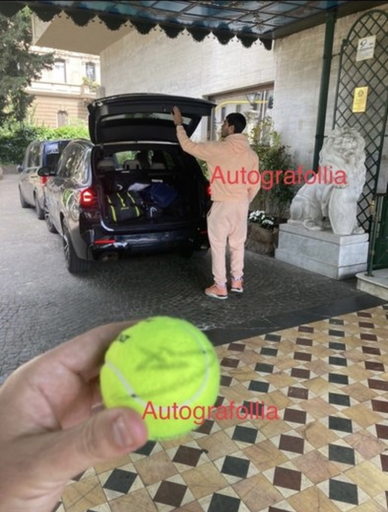 Tennisbal Carlos Alcarez
