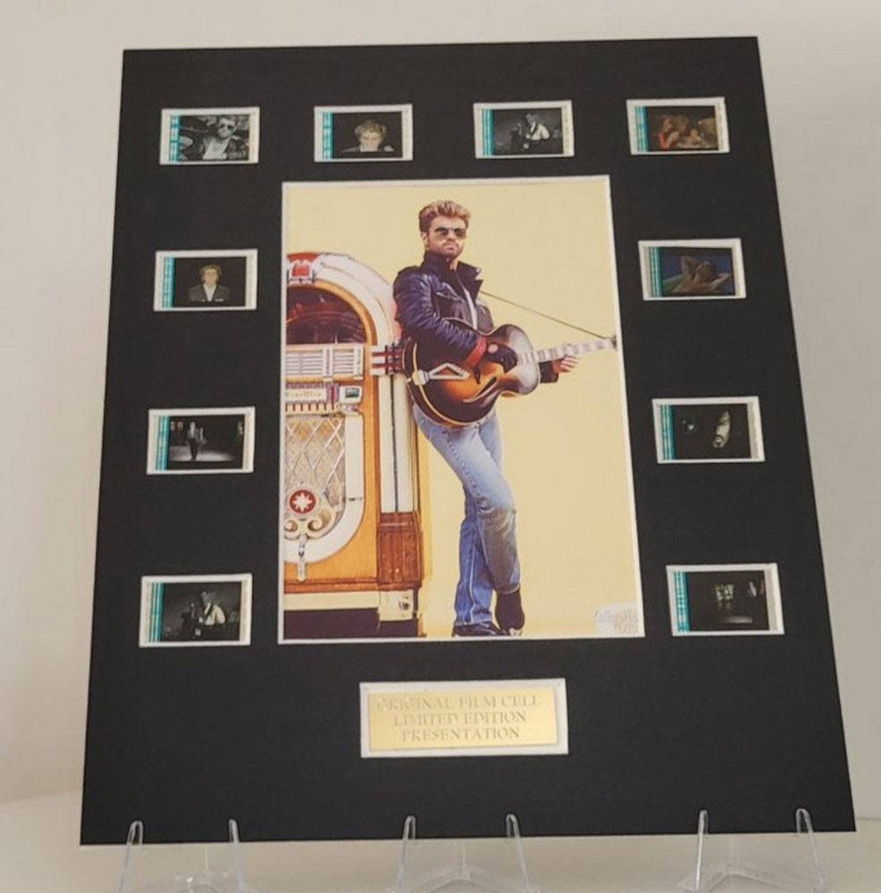 George Michael – Framed Film Cell with COA