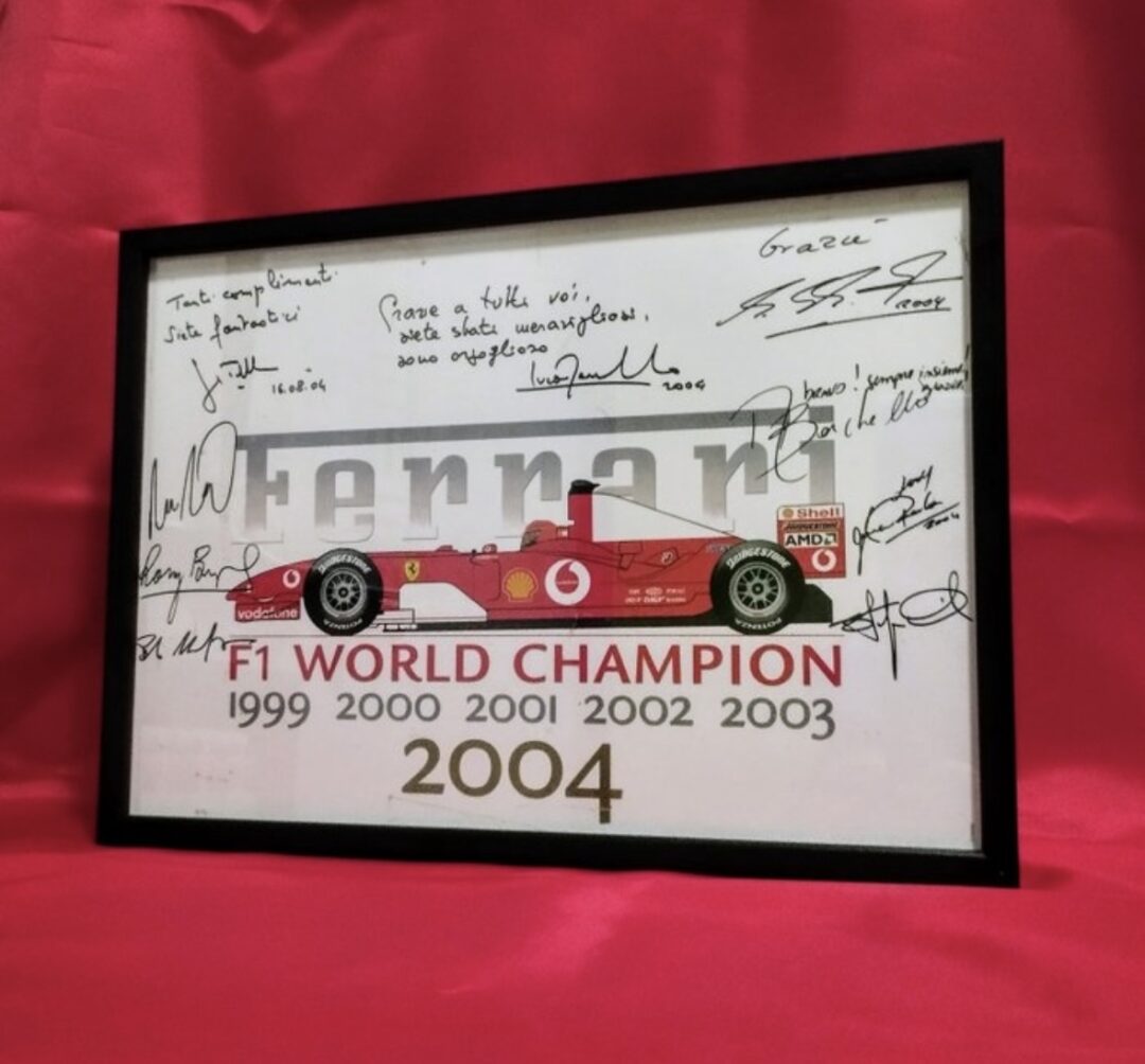 Ferrari – Michael Schumacher & Team World Champion 2004